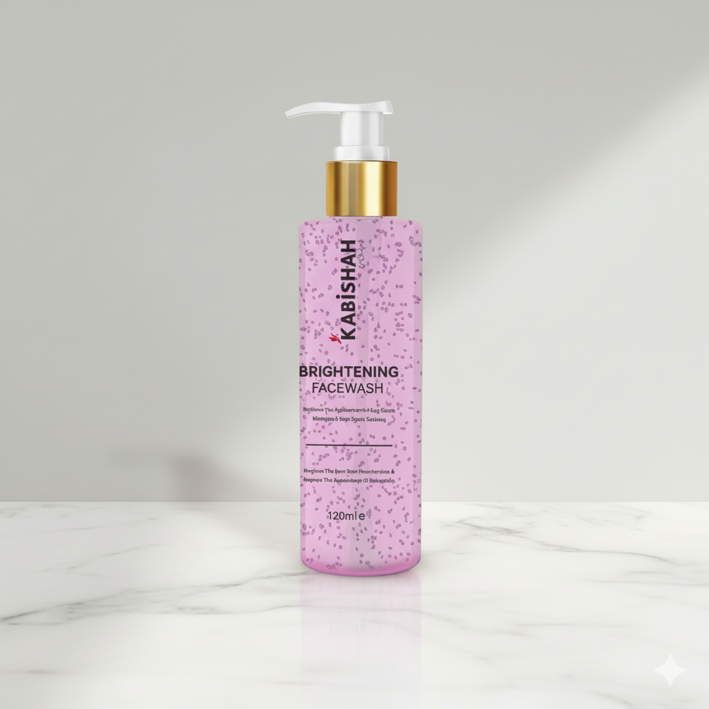Kabishah Rice Extract Facewash – Natural Brightening & Gentle Cleanser